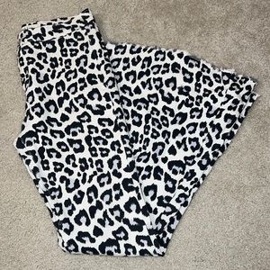 Boutique Leopard Flare Jeans!